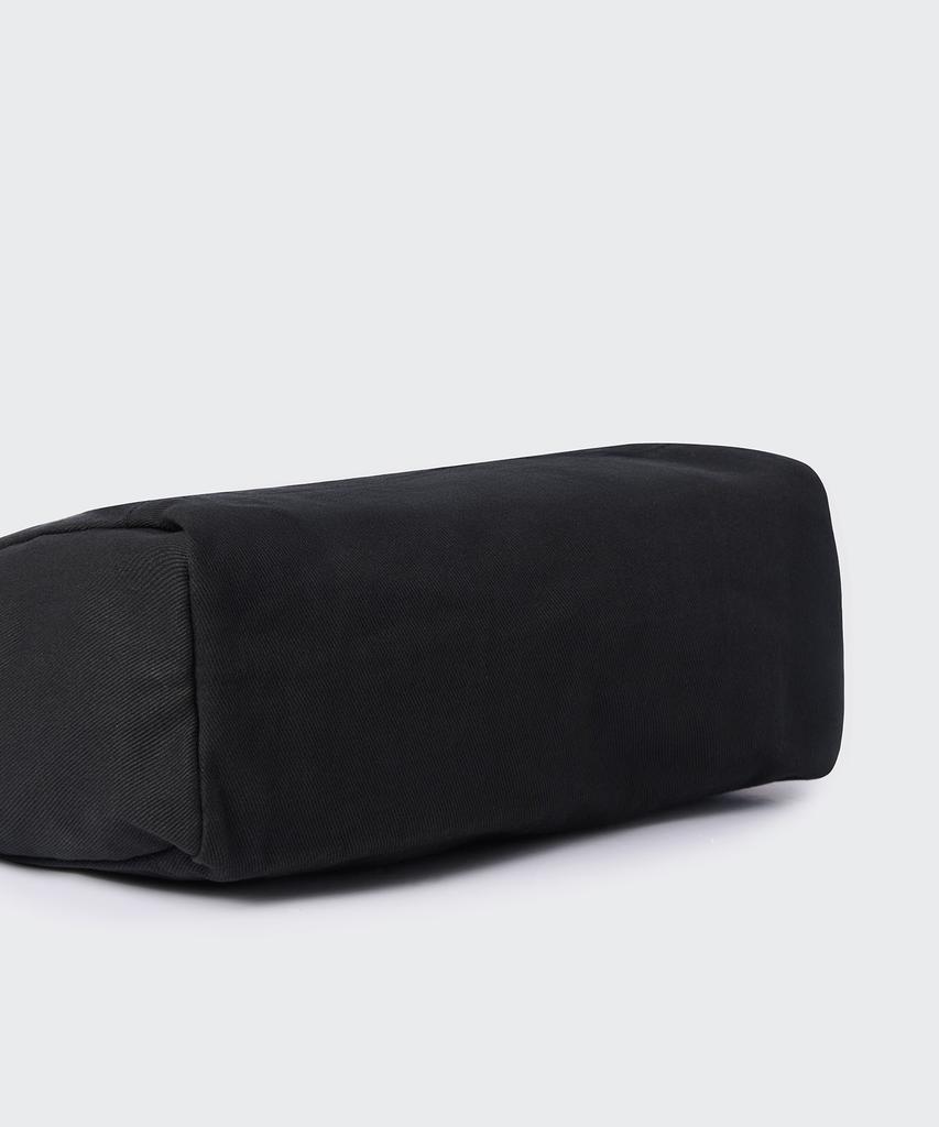 Musinsa Standard Woman Women'S Washed Cotton Shoulder Bag [Black]