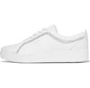 FitWear Rally Crystal-Trim Leather Sneakers