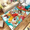 Monkey D Luffy Matmatta För Vardagsrum Sovrum Hem Soffa Dekoration, Barnlek Halkfri Golvmatta