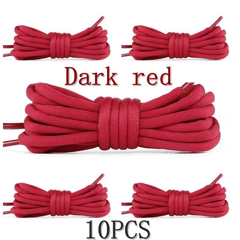 10 PCS New Rainbow Solid Laces Classic Boot Shoelaces High-Quality Strong Round Shoelaces Casual Sneakers Laces Strings