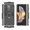 Für VIVO iQOO Z7S Z7 Pro 5G Rückseite Handyhülle Stoßfest Panzer Anti-Fall Metallringhalter Magnetischer Schutz Funda Coque