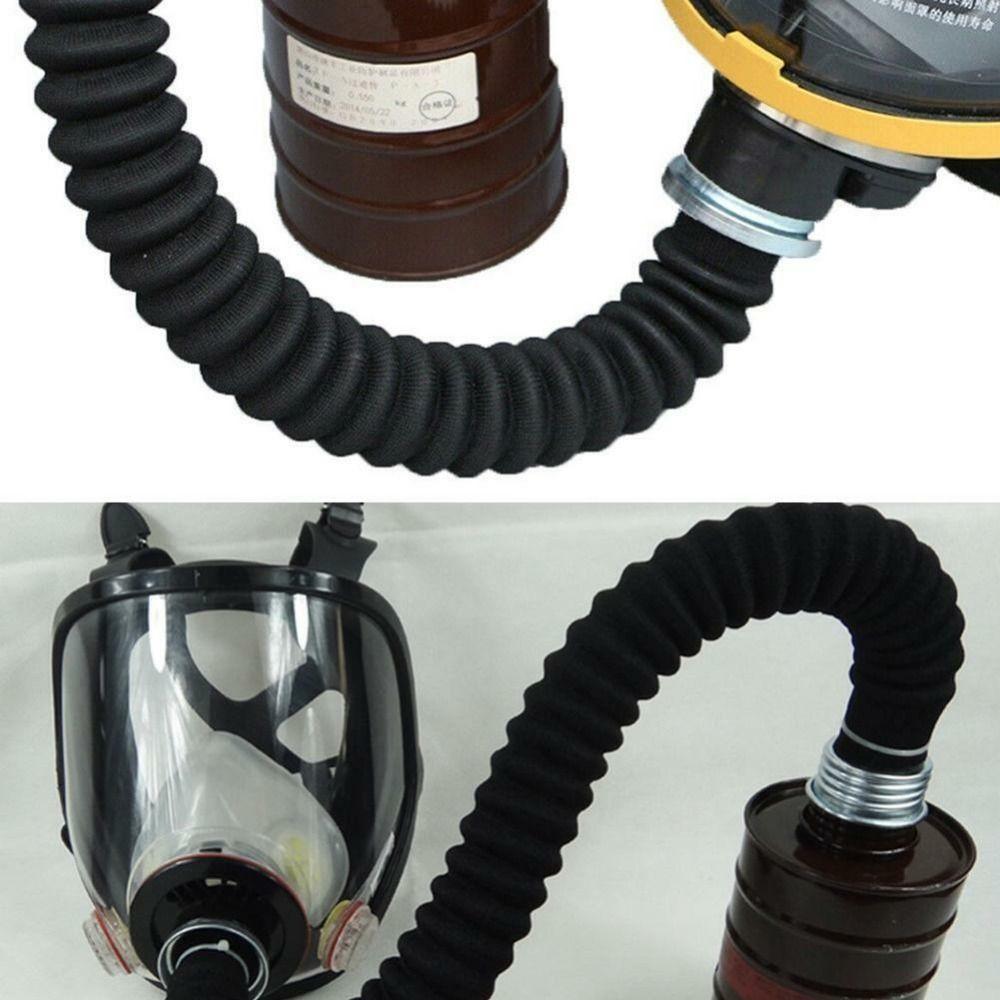 Passender Schlauchverbinder Gasmaskenfilter Gummischlauch Universal Gasmaskenschlauch Gasmaskenzubehör