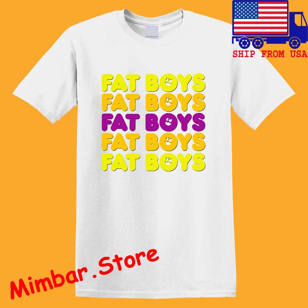 Fat Boys Men's White Size S-5XL