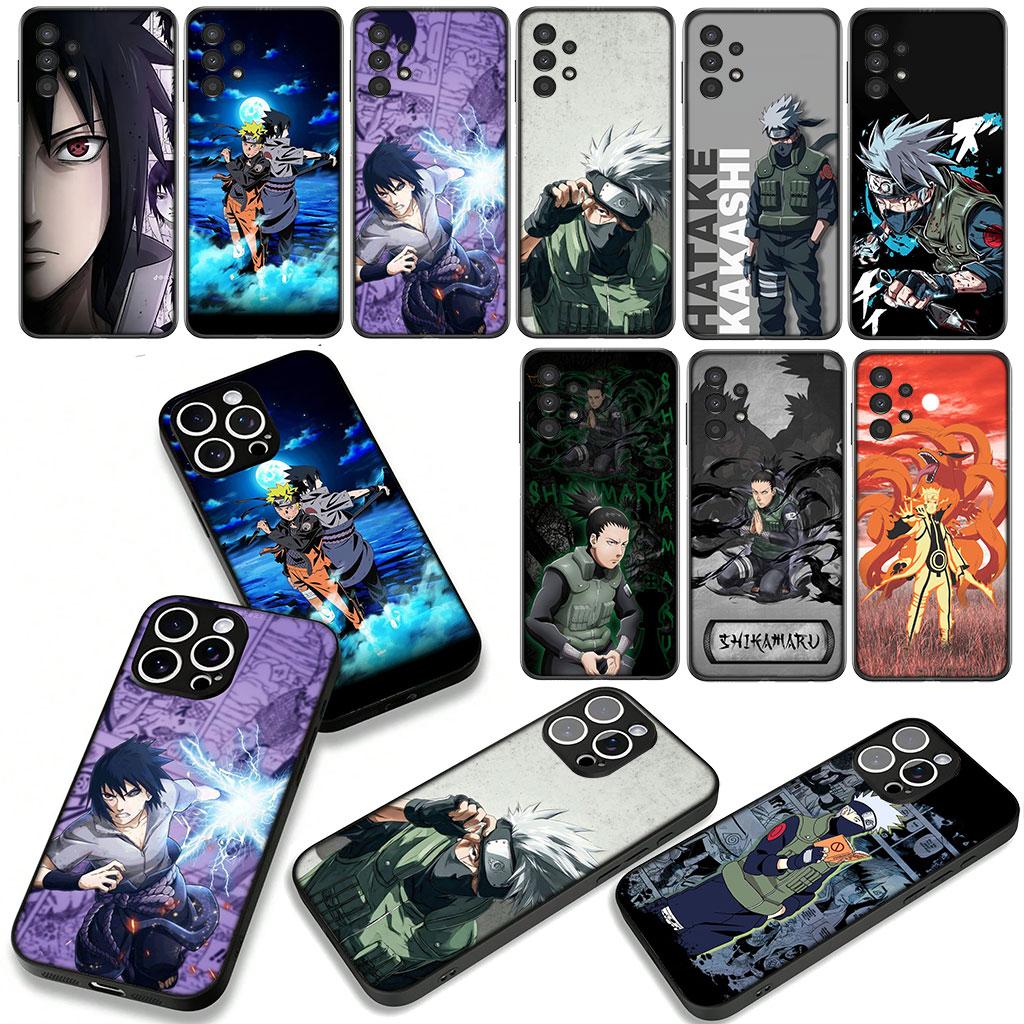 For Motorola Moto G04 G13 G14 G22 G23 G32 G34 G35 G64 G82 G84 G53 G60 G72 E14 E15 E13 Case Nara Shikamaru Narutos Kakashi Sasuke