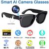 New Smart Glasses with AI Translator 8MP Camera 4K HD Take Videos and Photo Sunglasses BT Call for Men Women Fashion Glasses Wireless Music Playback