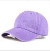 Vintage Washed Dad Cap - Soft Top Plain Cotton Baseball Hat for Men & Women Wholesale Distressed Snapback Fashion Streetwear