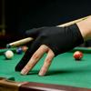 Open Finger Billiard Glove Breathable Polyester Snooker Pool Glove with Adjustable Strap