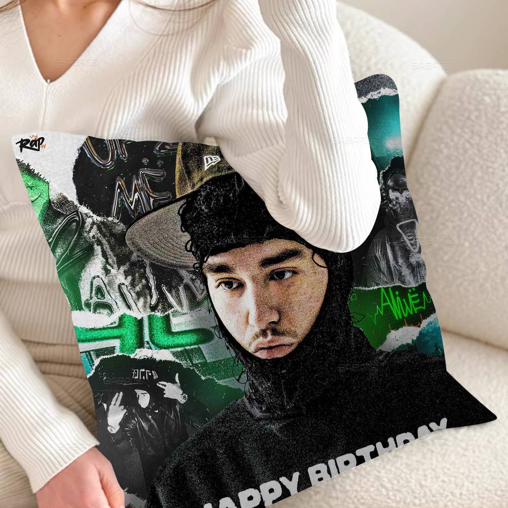 Rapper Y-Yeat Pillow Gift Home Office Decoration Bedroom Sofa Car Cushion Cover Case 45X45