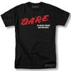 Tričko Dare Klasické Logo Dare 90. roky Vintage Grafický Dizajn Tričko