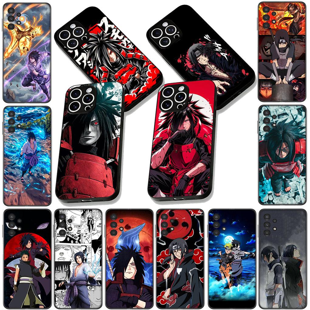 For Samsung Galaxy A05 A06 A14 A50 A51 A52 A12 A13 A17 A70 A07 A25 A26 A56 Case Madaras Uchiha Itachi Sasuke Narutos Akatsuki