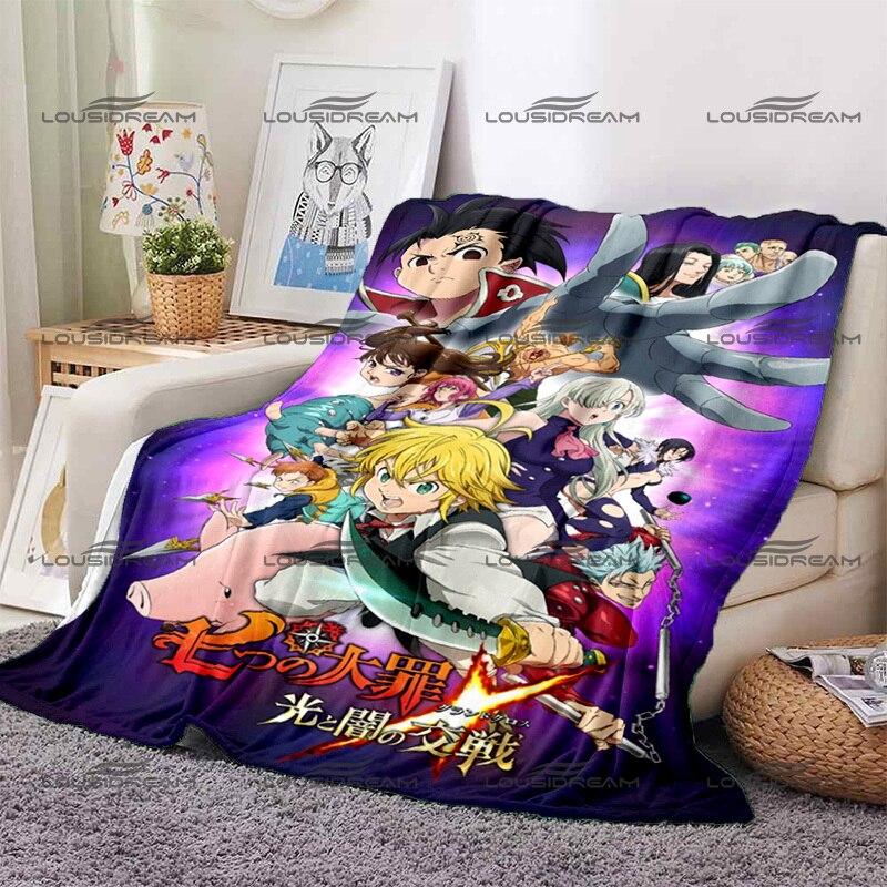 Fashion EVA Queen Thin Blanket Beauty Art Pattern 3D Printing Blanket Flannel Portable Home Travel Office Blanket