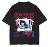 Life is Strange Anime Liebhaber Gewaschenes T-Shirt Ganzjahreskleidung Persönlichkeit Kleidung Große Größen Unisex Neues Modell Paare weiche T-Shirts
