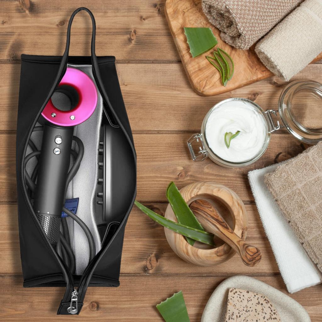 Dyson Hair Dryer Carrying Case Waterproof Hair Dryer Storage Case PU Leather Storage Bag Travel Storage Organizers Dropshipping