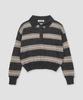 APOEM Stripe Knit Polo (2C)