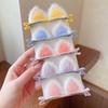 Plush Cat Ear Hair Clips - Cute Furry Accessories for Women & Children