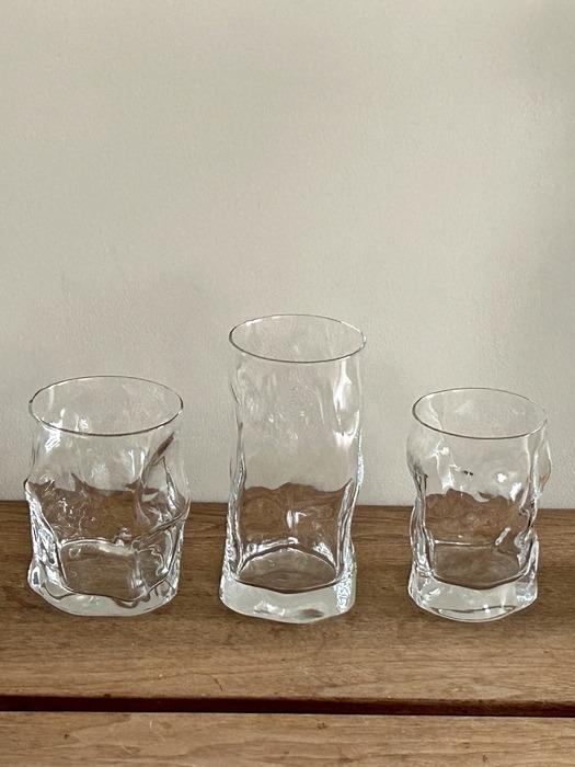 Elegant Table Artifica Glass 3-piece Beer Mug Highball Drink Cafe Gift Christmas Home Party