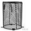 Reptile Anti Scald Lamp Mesh Cover Day Night Ceramic Light Bulb Heating Lampshade(Cylinder)