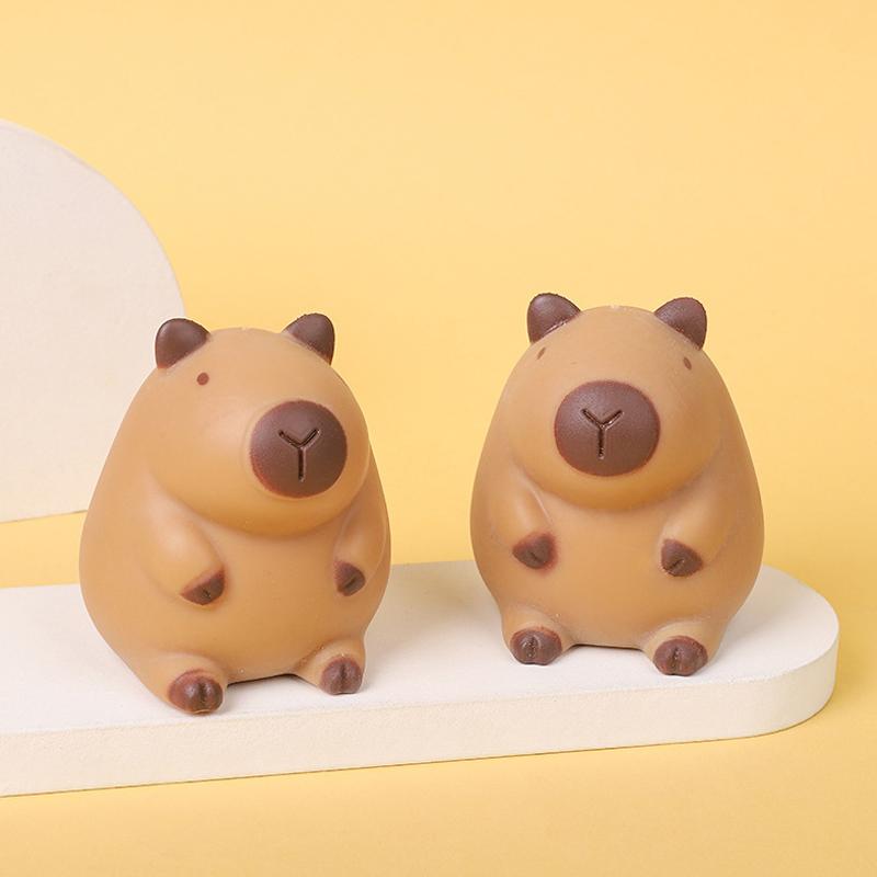Kawaii Kapibara Zabawka do ściskania Miękka Anty stres Zabawki dla dorosłych Ściskanie TPR Miękkie Odprężenie Złagodzenie stresu Zabawki dla dzieci