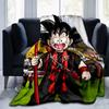 1pc Dragon Ball Fusion Flannel Blanket Soft Warm Throw Blanket for Bedroom Living Room Bed Travel Camping Picnic Gift. MT7150171