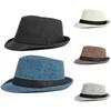 Frühling Sommer Leinen Hohe Qualität Britischer Zylinder Jazzhut Sonnenhut Damen Herren Mittelalterliche Hochzeitsparty Fedoras Bucket Hat Papa Geschenk