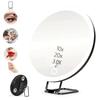 6" LED Magnifying Makeup Mirror with Stand, 360° Rotation, Tri-Color Dimming