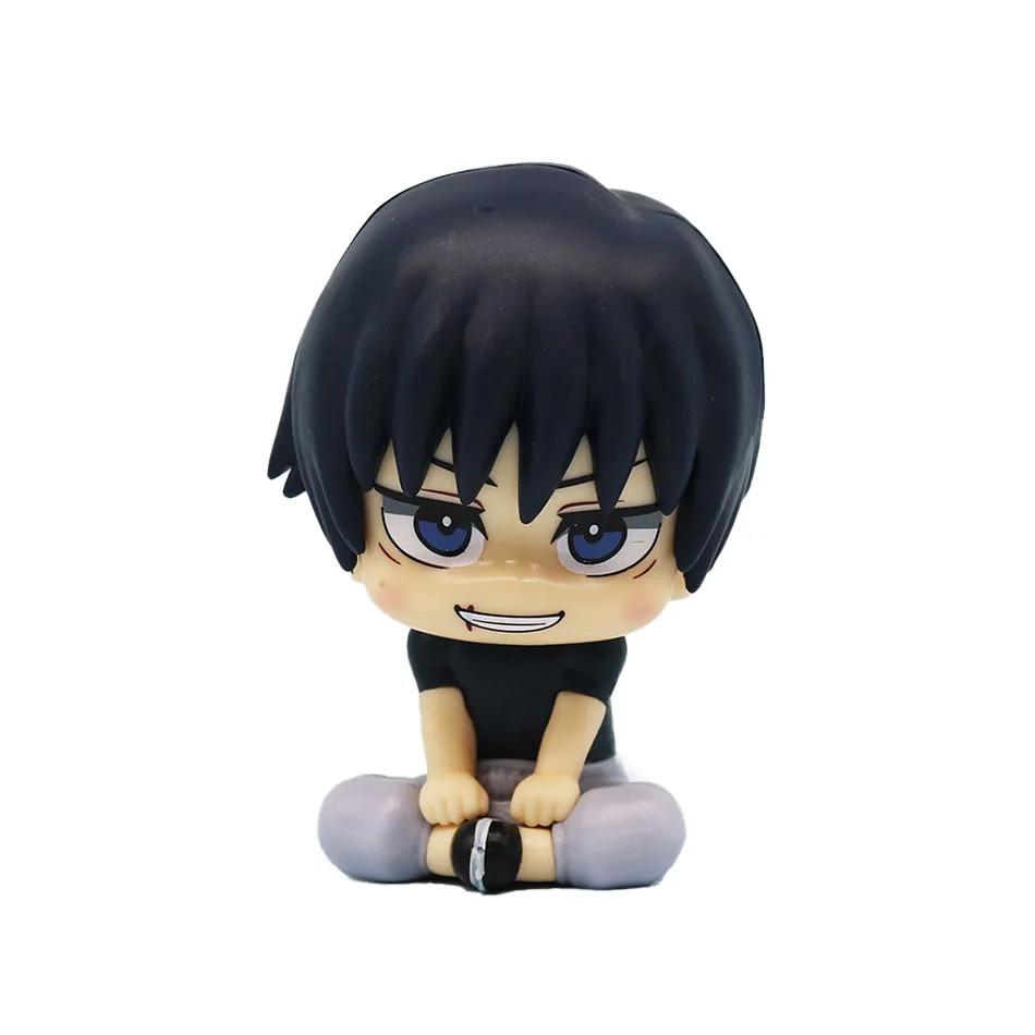 5Pcs/Set Jujutsu Kaisen Anime Action Figures - Yuji Itadori and Gojo Satoru Q Ver. PVC Collectible Figure Toys Adorable Gift Collection