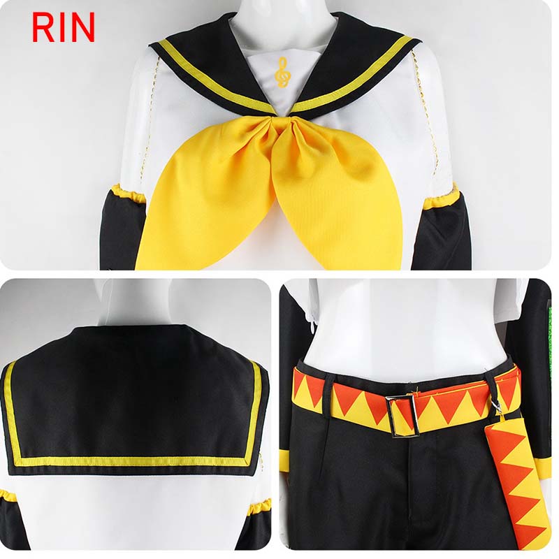 Anime Rin Len Cosplay Kostüm Len Rin Cosplay Len Kostüm Kagamine Jk Uniform Für Halloween Comic Con Outfits