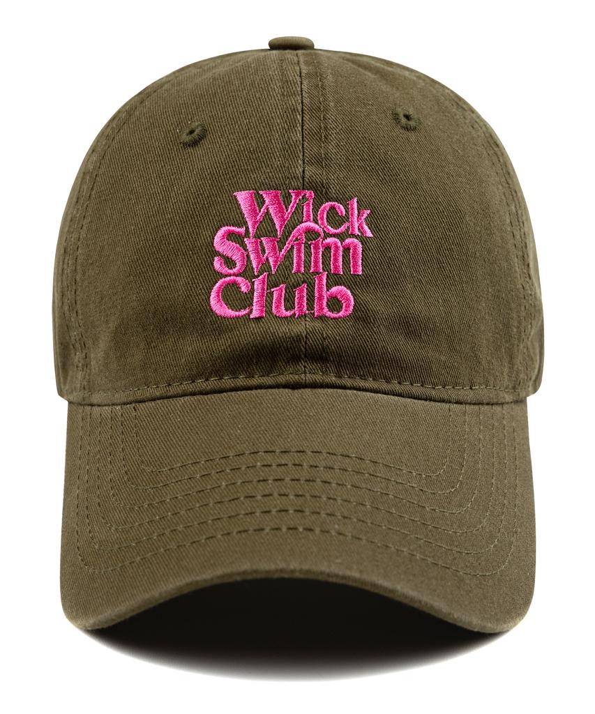 Wig Swimclub Washed Ball Cap - Khaki