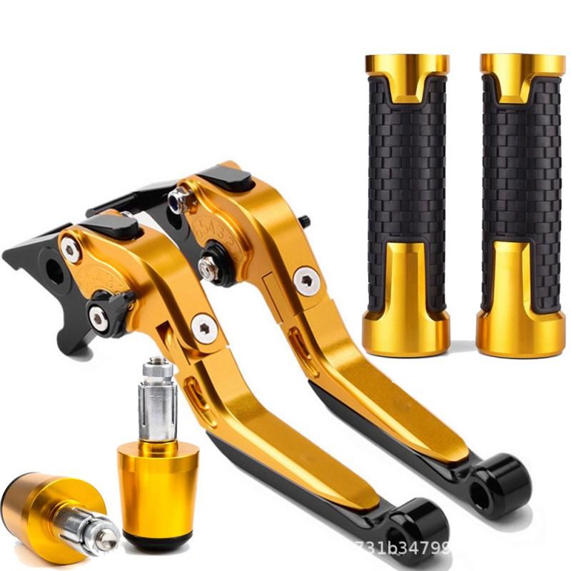 CNC Aluminum Brake Clutch Lever Handlebar Grips End Caps Honda CBR929RR 2000-2001 Motorcycle Aftermarket Upgrade