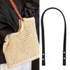 2pcs Solid Color Detachable PU Leather Bag Belt DIY Replacement Handle Shoulder Bags Accessories Handbag Band Strap Band Handle