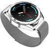 Elegancki Pasek Mercury Mesh Do Zegarka Apple Watch 42/44/45 Mm Srebrny