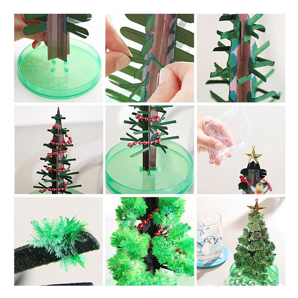 Christmas Growing Tree Interesting Al Growth Tree Tabletop Toys for Kids Adults Xmas New Year Gift