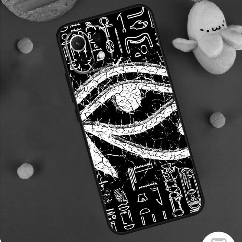 Sacred Eye of Horus Egypt Fresco Case For Xiaomi 15 14 Ultra 13T 14T 15T 17 Pro Max POCO F8 Ultra X5 X6 X7 F5 F6 F7 Pro Cover