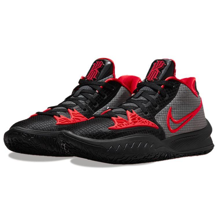 Nike Kyrie Low 4 EP Bred Unisex Sneakers Black White University-Red CZ0105-006