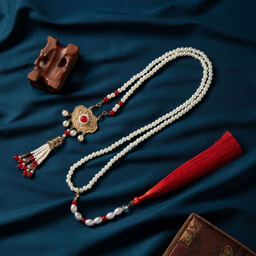 Elegant Hanfu Necklaces Exquisite Cheongsam Necklace Vintage Chinese Style Necklace  Jewelry