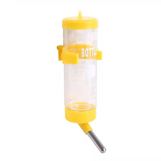Kunststoff Hamster Trinker Wasser Flasche Dispenser Feeder Hängen Haustier Hund Meerschweinchen Eichhörnchen Kaninchen Trinken Kopf Rohr Brunnen