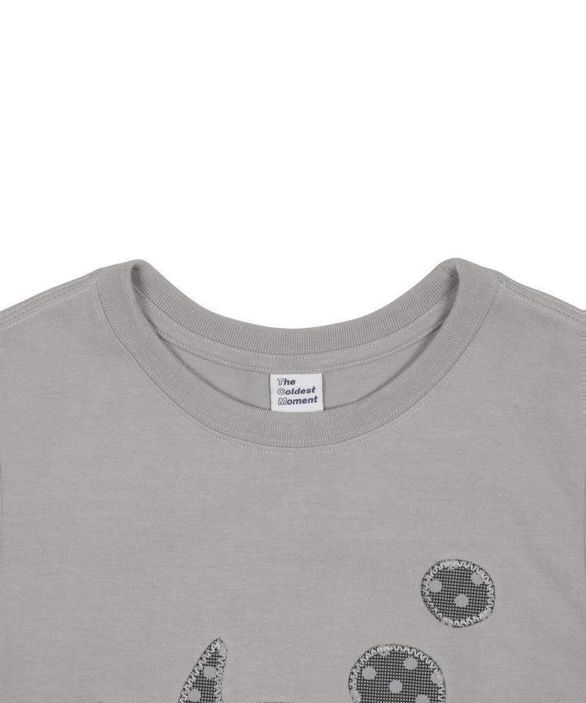 THE COLDEST MOMENT (W) Tcm Starfish Dot Patch T (Grey)
