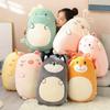 45/60CM Squishy Spielzeug Kawaii Tier Fett Dinosaurier Shiba Inu Hund Kissen Plüschtiere Niedliche Hasenpuppe Mädchen Bett Schlafkissen