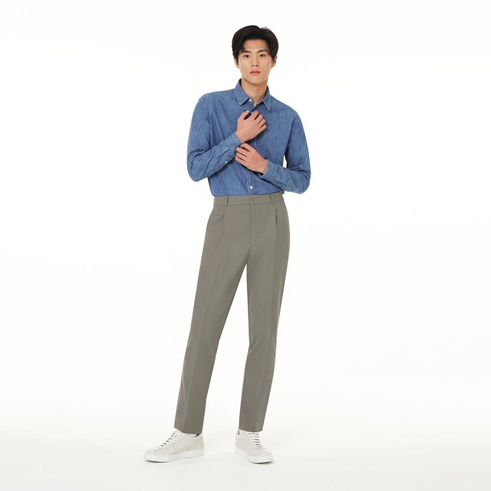 ANDAR Urban Active Men'S Pintuck Slacks (Type C)