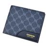 Men Fashion Short Wallets Classic Design Business Card Holder Vintage Design Soft Money Bags