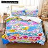 3D Kawaii Anime Hirogaru Sky! Pretty Cure Bedding Set Single Twin Full Queen King Size Bed Set Adult Kid Bedroom Duvetcover Sets