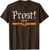 Oktoberfest Drinking Vintage German Flag Prost Unisex T-Shirt
