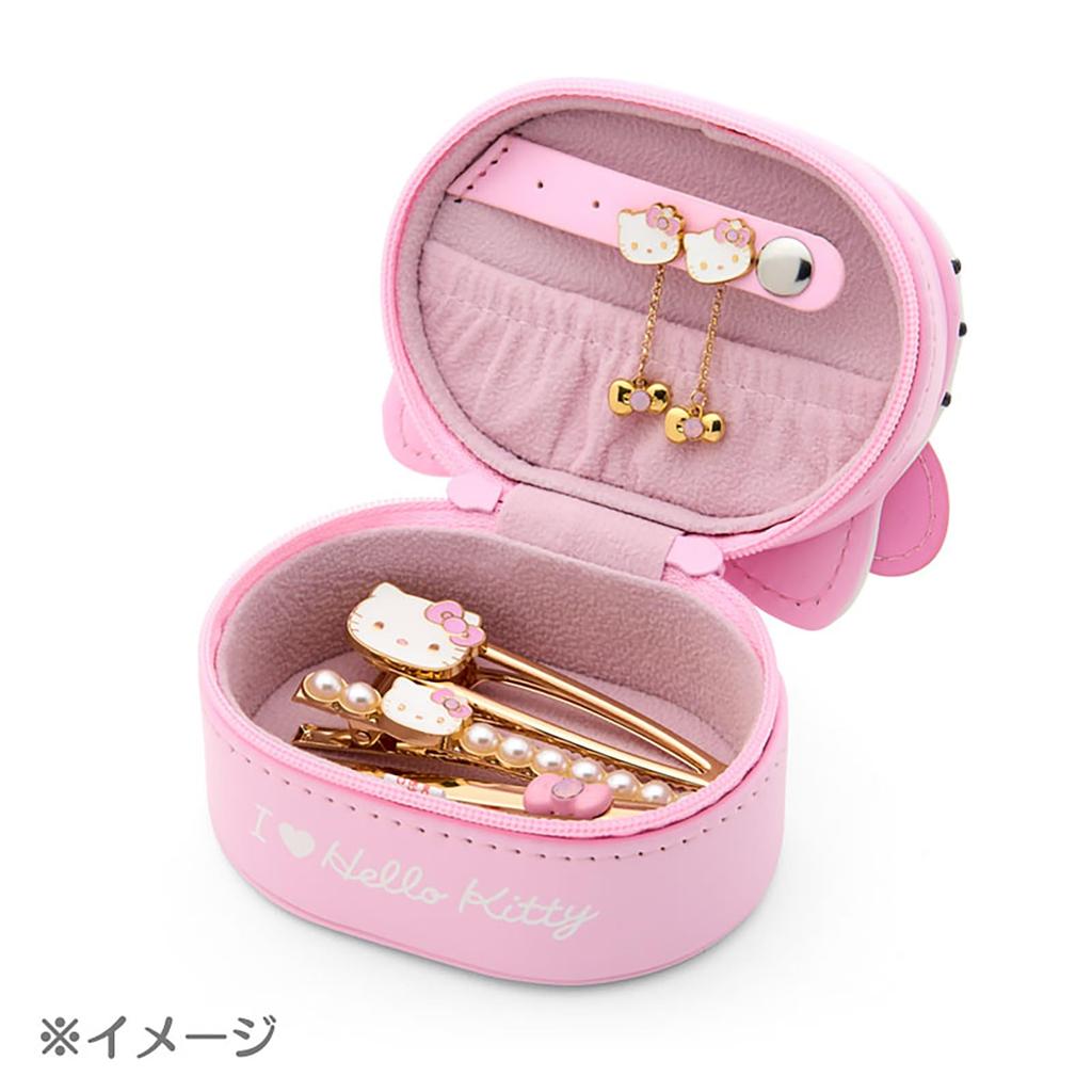 Sanrio Accessory Case Love Hello Hello Kitty Black Suitable for Ages 3 and Up 925772 (I Kitty)