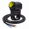 X-STYLE Vattentät Motorcykelbrytare med LED 0,9 tum (22 mm) Handtag Strömbrytare Ljus