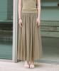 Zero Street [2 Colors] Le Zero Crinkle Elastic Skirt