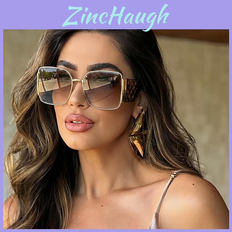 Retro Square Sunglasses For Women With Uv400 Protection And Tinted Pc Lenses For Outdoor Fashion