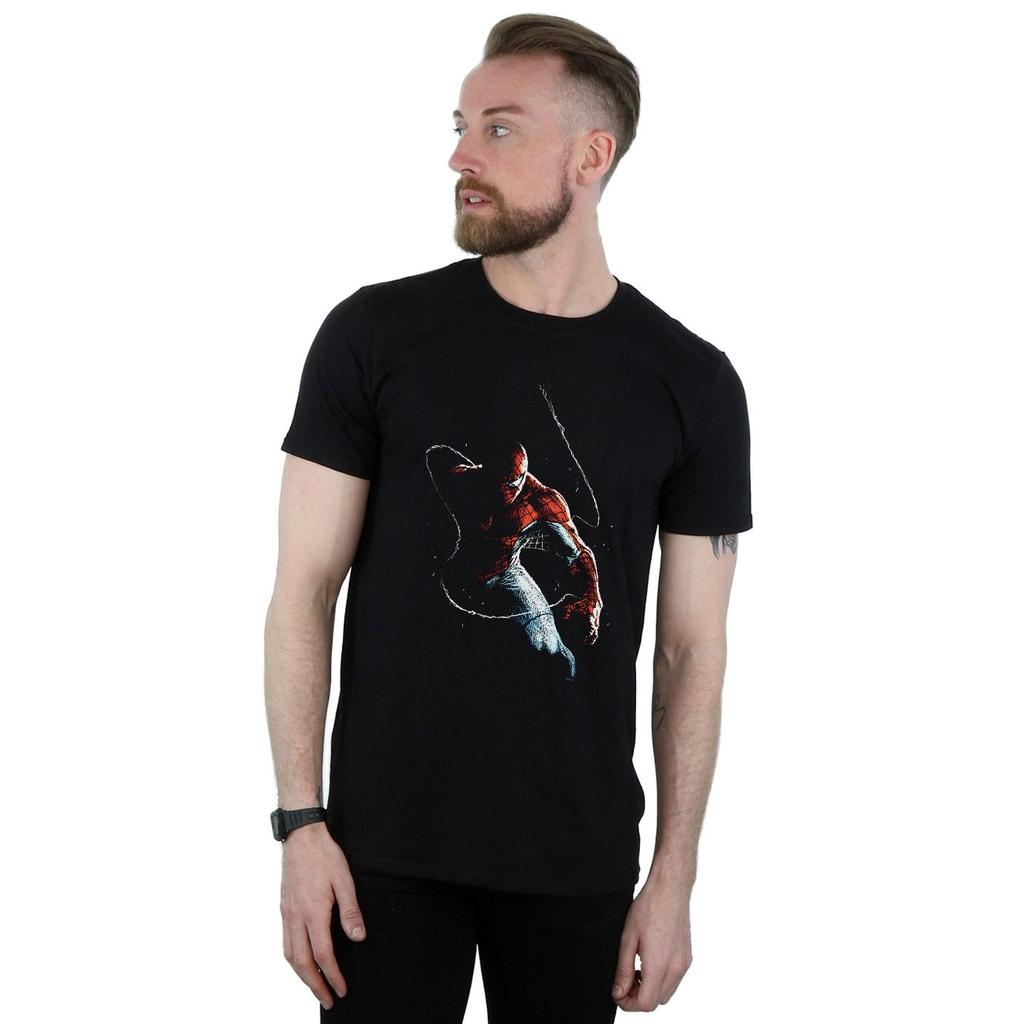 Marvel Mens Spider-Man Painting T-Shirt