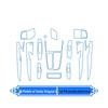 Geely Xingyue L Interior Protection: Dashboard, Navigation Screen, Control Sticker for 26 Models