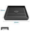 Customized Anti-Slip Wear-Resistant Caster Mat with Grooved Chair Fixing, Wheel Stopper & Heightening Foot Pad
