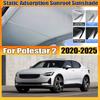 Per Polestar 2 P317 2020~2025 Tetto Apribile Parasole Tetto Apribile Adsorbimento Elettrostatico Visori Protezione Solare Anti UV Accessori Auto